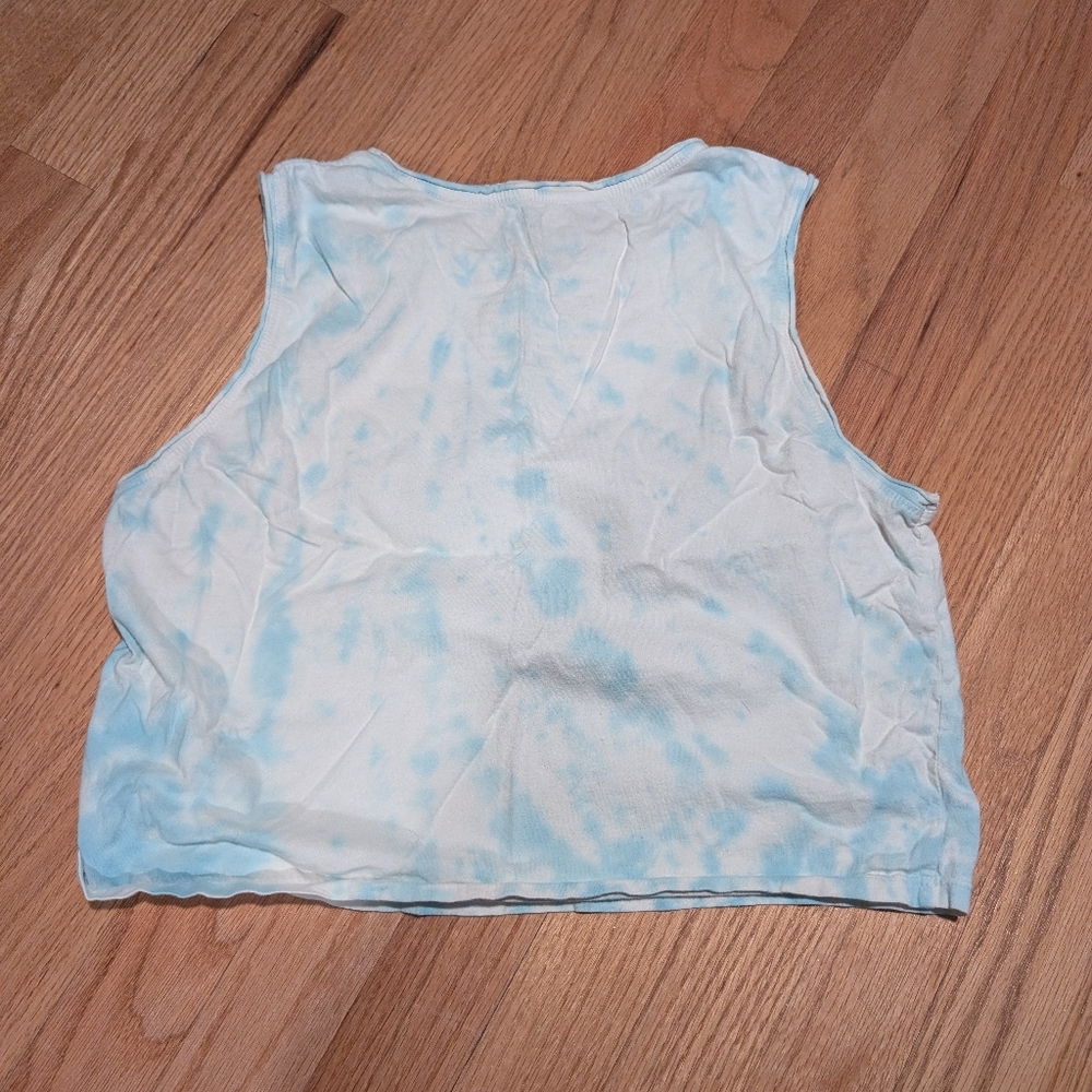 Parks Project Women's Green and Blue Tie-dye National Parks Crop Top- Size XS - Picture 2 of 4